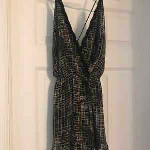 Hanover Black and White Romper